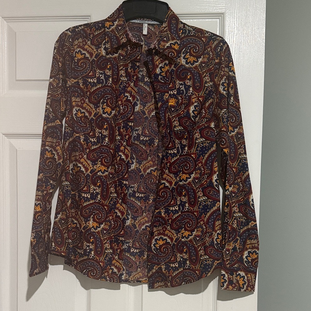 Cinch Multicolor Paisley Button Down Shirt